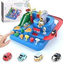 JAF N Gel CAR Adventure Toy, This Group of Toys Used Lever and Track Inertia to Make The Toy car Run-image-56