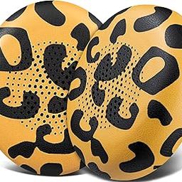 SOULWIT Earpads Replacement for Jabra Evolve2 65 (Evolve 2 65MS 65UC MS UC)/Evolve2 40 (40UC 40MS USB)/Elite 45h On-Ear Wireless Headset, Ear Pads Cushions with Softer Protein Leather - Tiger Stripes-image-88