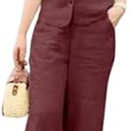 Chitra Creation Women Cotton Slub Top and Palazzo Set-image-52