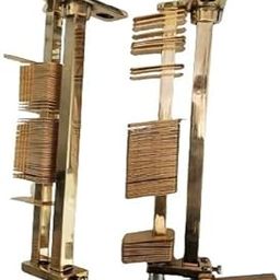 ImStarTrading Fabric Folding Machine Stand | Manual Fabric Folding Stand | Brass Construction | Durable & Easy to Use | Perfect for Tailors, Textile Industry & Home | 2-Piece Set | 100 Folds Capacity-28