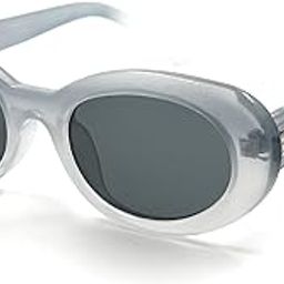 Oval Retro Sunglasses, UV Protection, Available in Clear, Orange, Black,YELLOW-image-8