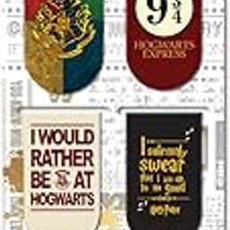 MCSID RAZZ Harry Potter Pack of 6 Magnetic Bookmarks | Gift for Readers and Book Lovers| Girl Friends/boy Friends/Licensed by Warner Bros USA-16