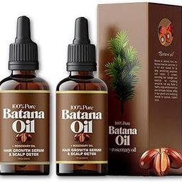 AMISH FARMS 100% Organic Batana Oil with Rosemary for Hair Growth, Enhances Hair & Skin Radiance, Reduces Hair Loss, Suitable for Men & Women, 30ml (Pack of 2)-image-99
