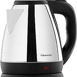Butterfly EKN 1.5 Litre Stainless Steel Electric Kettle | 1500 W | 360� Swivel Power Base | Auto Shut Off | For Hot Water, Tea, Coffee, Noodles | Dry Boil Protection |-18