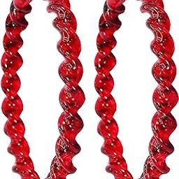 Twisted Design Spiral Crystal Glass Kada Set For Women & Girls | Bangles For Women Glass | Daily use, Party, Office, Ethnic Bangles | Crystal Glass Bangles | Fashion Jewellery- Set of 2-15