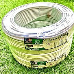 CCTV Wire Cable 3+1 Copper+Breding Alloy+mic Wire Alloy (80 Meter / 88 Yard)-picture-15