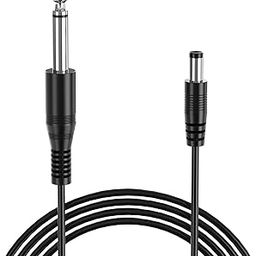 6 Feet Tattoo Clip Cord, Ancable 6.35mm to DC Interface Silicone Tattoo Clip Cable Cord Power Supply Tattooing Machines Equipment Accessory-image-63