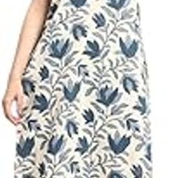Women's Cotton Blend Traditional Straight Printed Kurta and Pant Set-image-71