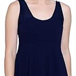 Women Lycra Frock Style Short Attached Padded One Piece Swimming Costume-image-11