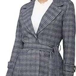 Women's Cotton Chesterfield Thigh Length Coat-16