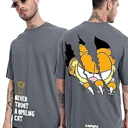 Men's Graphic Print Oversized Fit T-Shirt-4