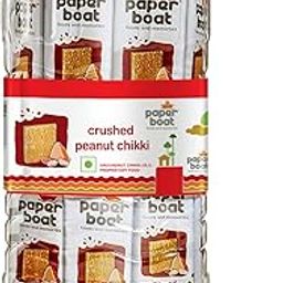 Paper Boat Crushed Peanut Chikki Jar, No Added Preservatives and Colours | Gajak | Sweets | Made with Jaggery | Gazak (50 pieces, 16g each)-image-54