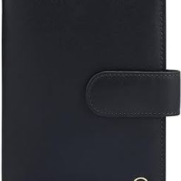 Leather Passport Case - Blue (10038A)-image-48