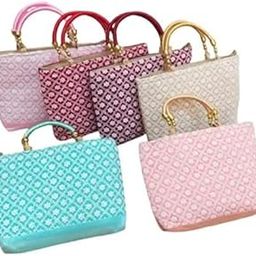 AT Traders Lucknowi Trendy Potli Bags for Return Gifts for Girls, Women, Ladies Mehendi, Haldi, Wedding, Sangeet, Kitty party, Engagement, Pooja, Party Favor Bags-image-76