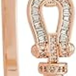 Fashion Jewellery White Rose Gold Polished Zircon Kada With Locking System |Best For Gifting, Bride, Bridemaids & Special Occasion | Zircon Kada For Women - 441769-image-71
