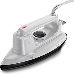 GM G-Cruise 1000 Watt Dry Iron Press with Dual Layer German Technology Non-Stick Coating | Thermostat Control to Easily Iron All Type of Clothes | 1.8 Meter Wire with 360° Swivel Cord - White-image-16