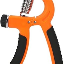 DD ZONE Hand Grip Strengthener, Adjustable Resistance 5-60kg, Forearm Exercise Trainer, Orange and Black-image-60