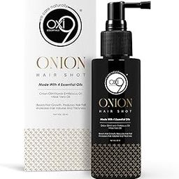 Oxi9 Onion Hair Shot, 50ml, Hair Growth Oil with 4 Essential Oils, Vitamin E, Hibiscus and Aloe Vera-image-28