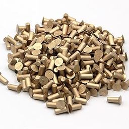 1/8" Countersunk Solid Rivets, 5/16" Long, 1/8 Lb. Pack of 240. Soft Aluminum, 100 Deg. Countersink-image-20