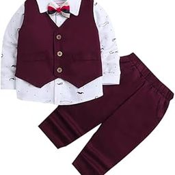 Boy's Cotton Blend Printed Clothing Set-picture-13