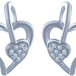 Gold and Diamond Stud Earrings for Women-image-79