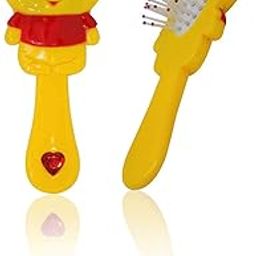 Pelo Cartoon Kids Hair Brush Comb Soft Bristles for Boys and Girls Random Design (model 1)-image-83