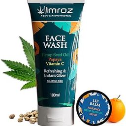 Imroz Papaya Face Wash with Lip Balm-3