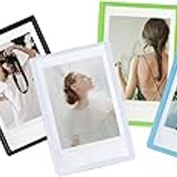 Zenko 128 Pockets Mini Photo Album compatible with Fujifilm Instax Mini 12 Mini 11 Mini 9 Mini 8 Mini 90 Mini 25, Polaroid Snap PIC-300, Kodak Mini 3-Inch Film & Magnetic Photo Frames (Flamingo)-69