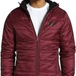 Men's Nylon Standard Length A-Line Coat-image-7