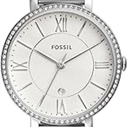 Women Stainless Steel Analog Silver Dial Watch-Es4627, Band Color-Silver-46