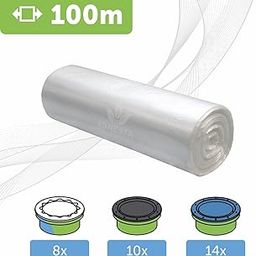 100m. ECO Nappy Bin Refills compatible with Tommee Tippee TEC, Twist & Click, Simplee | compatible with Angel | Light Flower fragrance | Anti-Odour+-image-31