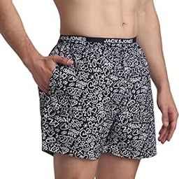 Printed Pure Cotton Boxer Shorts-image-38
