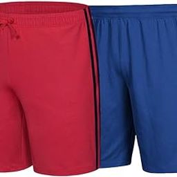 Pack of 2 Men Polyester Shorts -Sports-image-100