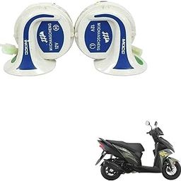 Kozdiko Mocc Horn Scooty 18 in 1 Digital Tone Magic Horn Set of 2 Pcs for Yamaha Ray Z-picture-6