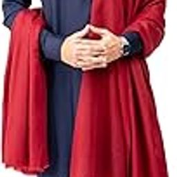 Men Luxurious Classic Plain Shawl, Warm and Soft, 40x80 inch-image-31