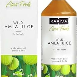 Kapiva Wild Amla Juice 1L | Suitable for healthy Hair & Skin | Detox juice for weight loss | Natural Source of Vitamin C | Natural Juice Made With Cold Pressed Amla from Pratapgarh | No Added Sugar-23