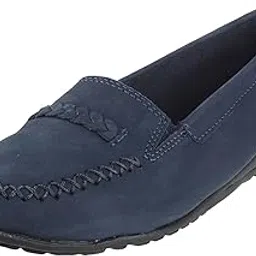 metro Women's Leather Loafer Slip-Ons-picture-5