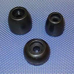 (1-3/4" X 2-1/2" - Pack of Two) Yates Rubber 220-4 Roller End Cap 1/2" Bore-picture-12