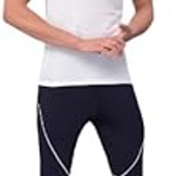 Men Teal Rapid Dry-Fit Antimicrobial Running Tights-image-57
