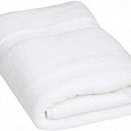 Kuber Industries 400 GSM Cotton Bath Towel|Super Absorbent Towel|Bath Towel for Men and Woman|Lightweight & Odour Free|White-image-2