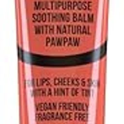 Dr. PawPaw Multipurpose Soothing Tinted Balm - Lip Balm for Lips, Cheeks, Eyes – Tinted Lip Balm - Lip Moisturizer with Pawpaw - Peach Pink - 25ml-image-62