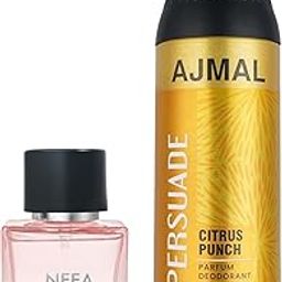 Ajmal NEEA EDP 50 ML for Women and Ajmal PERSUADE DEODORANT 200 ML for Unisex-17