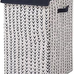 HOKIPO Foldable Laundry Basket for Clothes with Lid, Arrow (AR-5319-P4)-picture-20