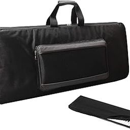 Baritone Gig Bag For Nektar Panorama T4 49 Keys MIDI Controller Keyboard (With Dust Cover, Grey)-2
