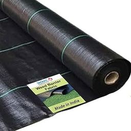 Garden Weed Control Mat 2 x 40 Meter, Heavy Duty 110 GSM Landscape Fabric, Weed Block Gardening Mat Eco-Friendly Weed Control Bed Gardening Mat Black-picture-20
