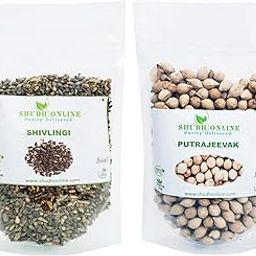 Shudh Online Sivalingi Seed and Putrajivak Seed Combo (200 grams each)-image-33