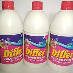 Differ Colour Fixer 3 (600 ml) Pack of 3_ For Cotton Febric_cloth Care-image-10