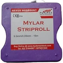 NMD Dental Mylar Strip Roll (9.5mm/0.05mm-15m)(Pack of 1)-11