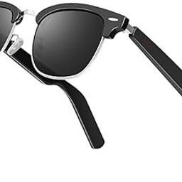 Smart Sunglasses Glasses for Men Women with AAC Speaker Open Ear Music Touch Buttons Remote Photo Voice Assistant Hand-free Calling, Unisex Audio Intelligent Bluetooth 5.0, Great Gift for Friends-0
