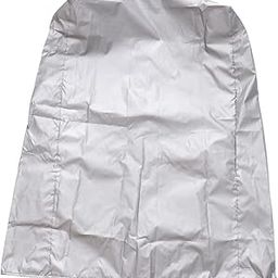Cabilock 1pc Outdoor Chair Cover Tear Resistant Oxford Cloth Protector for Folding Deck Chairs for Gardens and Patios Gray Xwxhcm-image-5